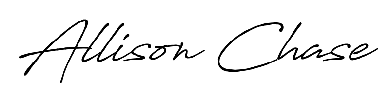 An effortless, minimalist signature concept for Allison Chase using Antro_Vectra_Bolder design. Clean lines that look great on any document. Allison Chase signature style 7 images and pictures png