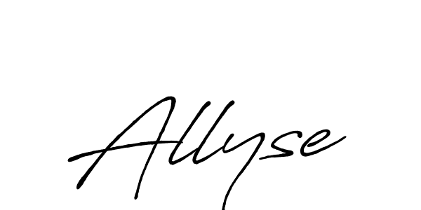 Here are the top 10 professional signature styles for the name Allyse. These are the best autograph styles you can use for your name. Allyse signature style 7 images and pictures png