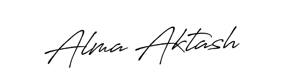 The best way (Antro_Vectra_Bolder) to make a short signature is to pick only two or three words in your name. The name Alma Aktash include a total of six letters. For converting this name. Alma Aktash signature style 7 images and pictures png