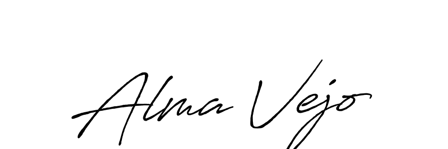 Make a beautiful signature design for name Alma Vejo. Use this online signature maker to create a handwritten signature for free. Alma Vejo signature style 7 images and pictures png