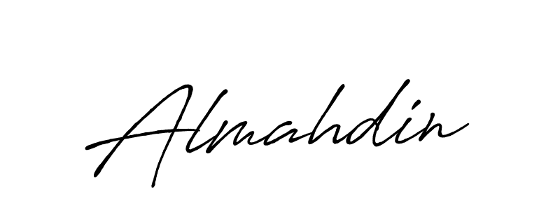 Make a beautiful signature design for name Almahdin. Use this online signature maker to create a handwritten signature for free. Almahdin signature style 7 images and pictures png