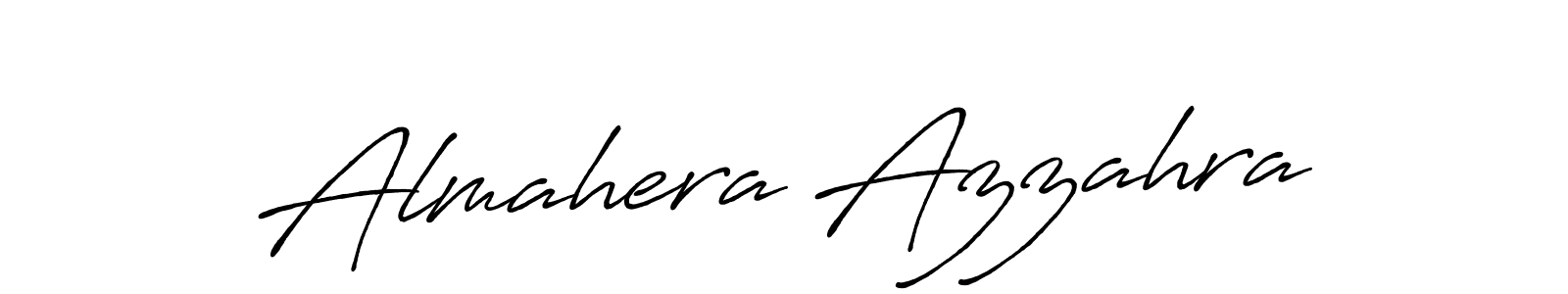 Antro_Vectra_Bolder is a professional signature style that is perfect for those who want to add a touch of class to their signature. It is also a great choice for those who want to make their signature more unique. Get Almahera Azzahra name to fancy signature for free. Almahera Azzahra signature style 7 images and pictures png