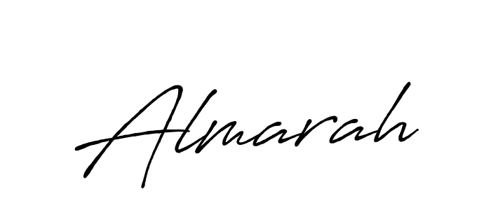 Use a signature maker to create a handwritten signature online. With this signature software, you can design (Antro_Vectra_Bolder) your own signature for name Almarah. Almarah signature style 7 images and pictures png