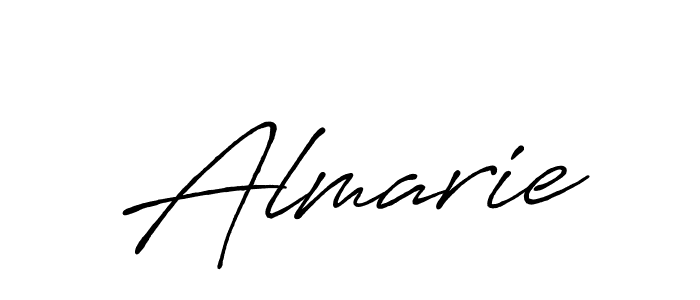 You should practise on your own different ways (Antro_Vectra_Bolder) to write your name (Almarie) in signature. don't let someone else do it for you. Almarie signature style 7 images and pictures png