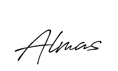 You should practise on your own different ways (Antro_Vectra_Bolder) to write your name (Almas) in signature. don't let someone else do it for you. Almas signature style 7 images and pictures png