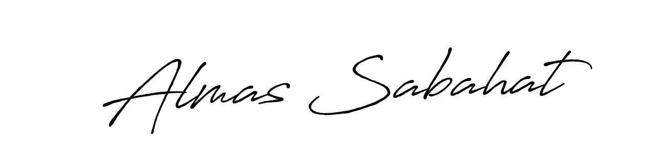 Once you've used our free online signature maker to create your best signature Antro_Vectra_Bolder style, it's time to enjoy all of the benefits that Almas Sabahat name signing documents. Almas Sabahat signature style 7 images and pictures png