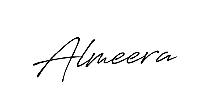 The best way (Antro_Vectra_Bolder) to make a short signature is to pick only two or three words in your name. The name Almeera include a total of six letters. For converting this name. Almeera signature style 7 images and pictures png