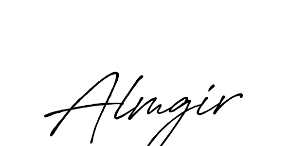 How to make Almgir signature? Antro_Vectra_Bolder is a professional autograph style. Create handwritten signature for Almgir name. Almgir signature style 7 images and pictures png