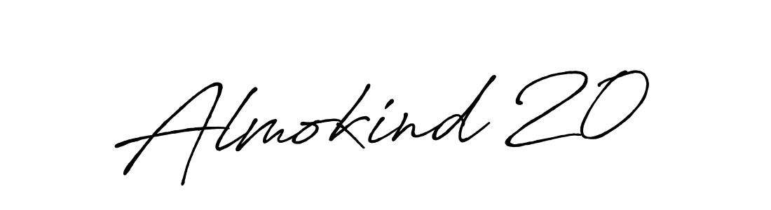 Almokind 20 stylish signature style. Best Handwritten Sign (Antro_Vectra_Bolder) for my name. Handwritten Signature Collection Ideas for my name Almokind 20. Almokind 20 signature style 7 images and pictures png