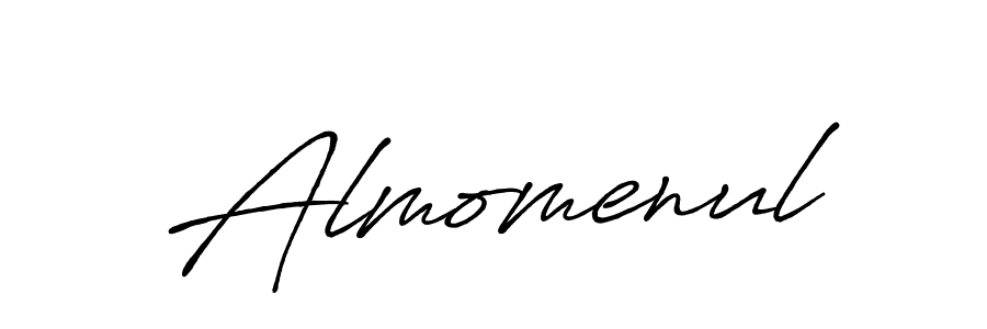 Also we have Almomenul name is the best signature style. Create professional handwritten signature collection using Antro_Vectra_Bolder autograph style. Almomenul signature style 7 images and pictures png