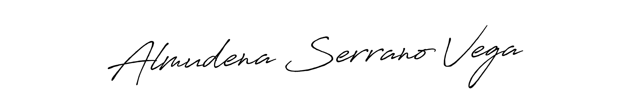 This is the best signature style for the Almudena Serrano Vega name. Also you like these signature font (Antro_Vectra_Bolder). Mix name signature. Almudena Serrano Vega signature style 7 images and pictures png