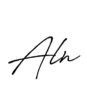 Antro_Vectra_Bolder is a professional signature style that is perfect for those who want to add a touch of class to their signature. It is also a great choice for those who want to make their signature more unique. Get Aln name to fancy signature for free. Aln signature style 7 images and pictures png