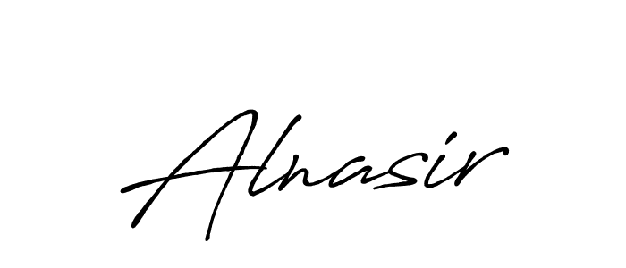 Make a beautiful signature design for name Alnasir. Use this online signature maker to create a handwritten signature for free. Alnasir signature style 7 images and pictures png