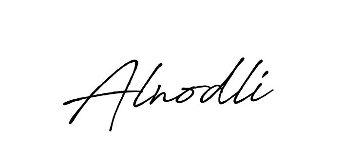Alnodli stylish signature style. Best Handwritten Sign (Antro_Vectra_Bolder) for my name. Handwritten Signature Collection Ideas for my name Alnodli. Alnodli signature style 7 images and pictures png
