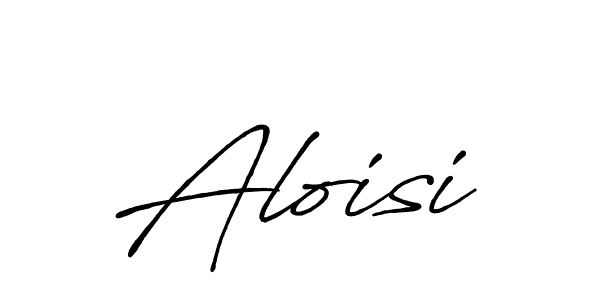 The best way (Antro_Vectra_Bolder) to make a short signature is to pick only two or three words in your name. The name Aloisi include a total of six letters. For converting this name. Aloisi signature style 7 images and pictures png