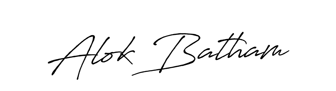 Best and Professional Signature Style for Alok Batham. Antro_Vectra_Bolder Best Signature Style Collection. Alok Batham signature style 7 images and pictures png