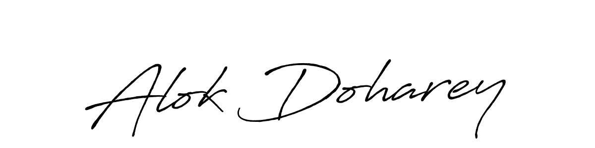 Make a short Alok Doharey signature style. Manage your documents anywhere anytime using Antro_Vectra_Bolder. Create and add eSignatures, submit forms, share and send files easily. Alok Doharey signature style 7 images and pictures png