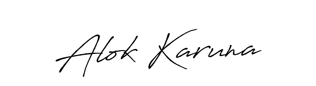 Similarly Antro_Vectra_Bolder is the best handwritten signature design. Signature creator online .You can use it as an online autograph creator for name Alok Karuna. Alok Karuna signature style 7 images and pictures png