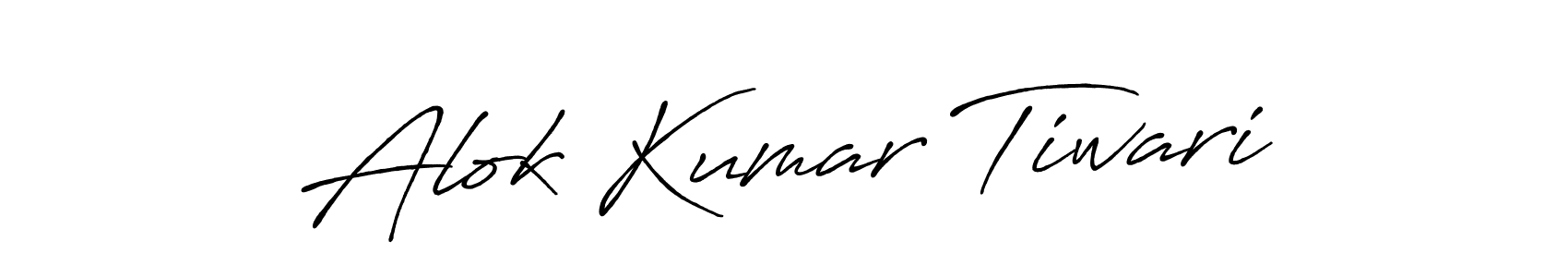 The best way (Antro_Vectra_Bolder) to make a short signature is to pick only two or three words in your name. The name Alok Kumar Tiwari include a total of six letters. For converting this name. Alok Kumar Tiwari signature style 7 images and pictures png