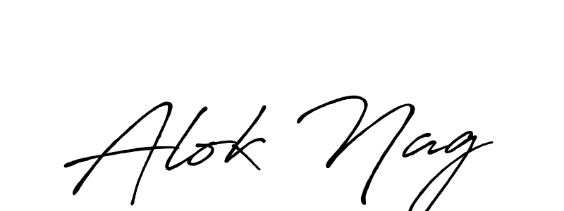 The best way (Antro_Vectra_Bolder) to make a short signature is to pick only two or three words in your name. The name Alok Nag include a total of six letters. For converting this name. Alok Nag signature style 7 images and pictures png