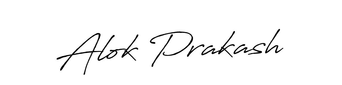 Also You can easily find your signature by using the search form. We will create Alok Prakash name handwritten signature images for you free of cost using Antro_Vectra_Bolder sign style. Alok Prakash signature style 7 images and pictures png