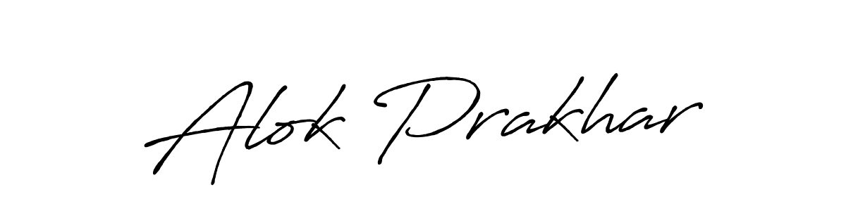 Antro_Vectra_Bolder is a professional signature style that is perfect for those who want to add a touch of class to their signature. It is also a great choice for those who want to make their signature more unique. Get Alok Prakhar name to fancy signature for free. Alok Prakhar signature style 7 images and pictures png