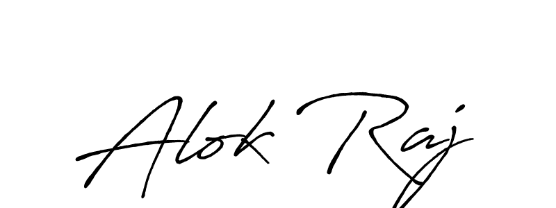 Make a beautiful signature design for name Alok Raj. Use this online signature maker to create a handwritten signature for free. Alok Raj signature style 7 images and pictures png