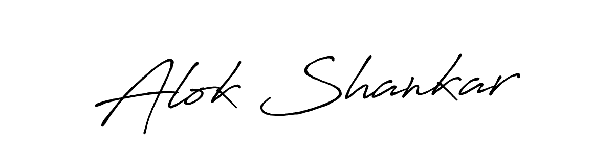 if you are searching for the best signature style for your name Alok Shankar. so please give up your signature search. here we have designed multiple signature styles  using Antro_Vectra_Bolder. Alok Shankar signature style 7 images and pictures png