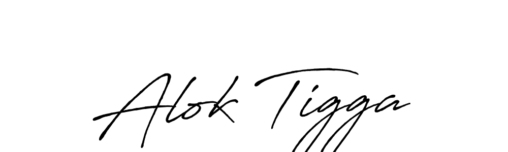 Make a beautiful signature design for name Alok Tigga. Use this online signature maker to create a handwritten signature for free. Alok Tigga signature style 7 images and pictures png