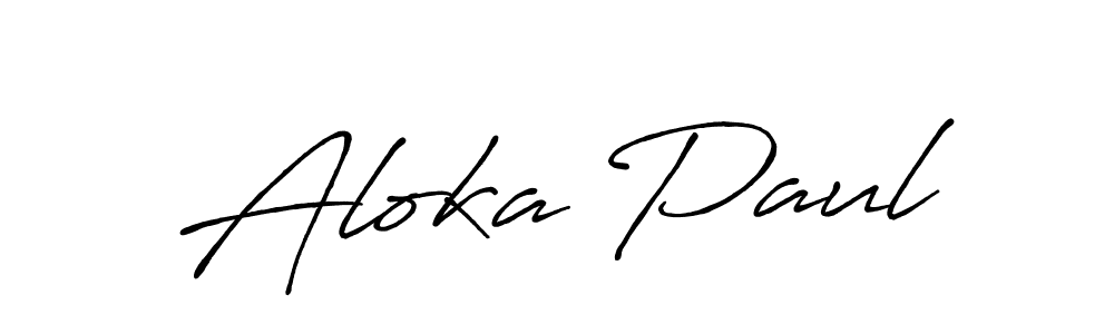 Similarly Antro_Vectra_Bolder is the best handwritten signature design. Signature creator online .You can use it as an online autograph creator for name Aloka Paul. Aloka Paul signature style 7 images and pictures png