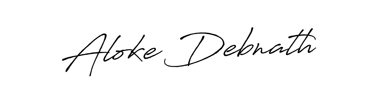 Antro_Vectra_Bolder is a professional signature style that is perfect for those who want to add a touch of class to their signature. It is also a great choice for those who want to make their signature more unique. Get Aloke Debnath name to fancy signature for free. Aloke Debnath signature style 7 images and pictures png