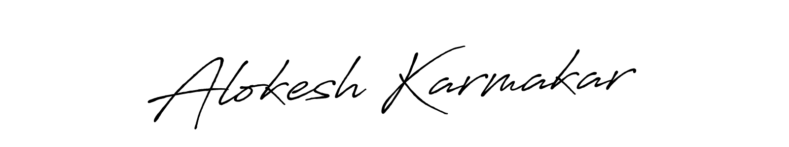 Here are the top 10 professional signature styles for the name Alokesh Karmakar. These are the best autograph styles you can use for your name. Alokesh Karmakar signature style 7 images and pictures png