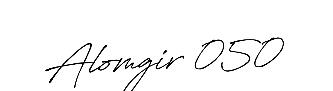 Antro_Vectra_Bolder is a professional signature style that is perfect for those who want to add a touch of class to their signature. It is also a great choice for those who want to make their signature more unique. Get Alomgir 050 name to fancy signature for free. Alomgir 050 signature style 7 images and pictures png