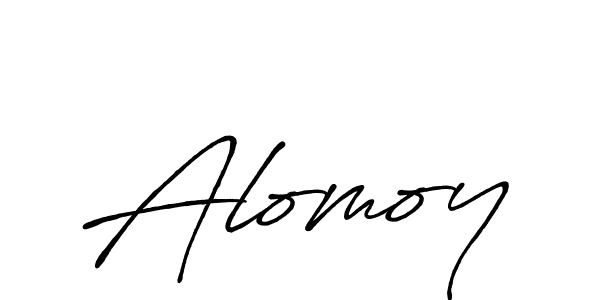 It looks lik you need a new signature style for name Alomoy. Design unique handwritten (Antro_Vectra_Bolder) signature with our free signature maker in just a few clicks. Alomoy signature style 7 images and pictures png