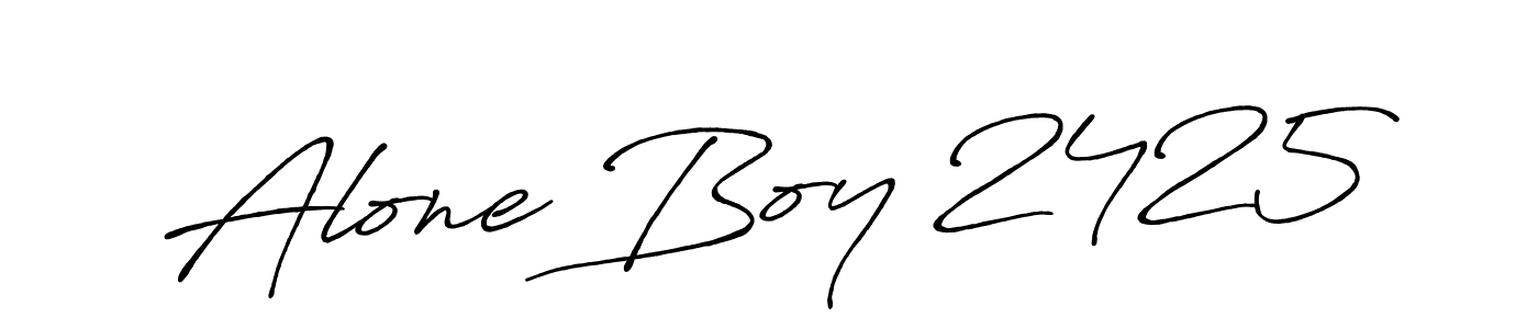 The best way (Antro_Vectra_Bolder) to make a short signature is to pick only two or three words in your name. The name Alone Boy 2425 include a total of six letters. For converting this name. Alone Boy 2425 signature style 7 images and pictures png