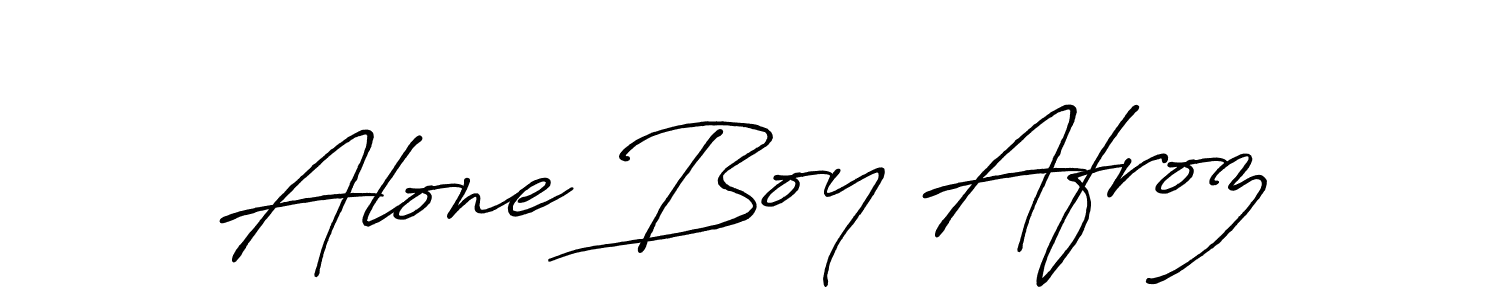 Similarly Antro_Vectra_Bolder is the best handwritten signature design. Signature creator online .You can use it as an online autograph creator for name Alone Boy Afroz. Alone Boy Afroz signature style 7 images and pictures png