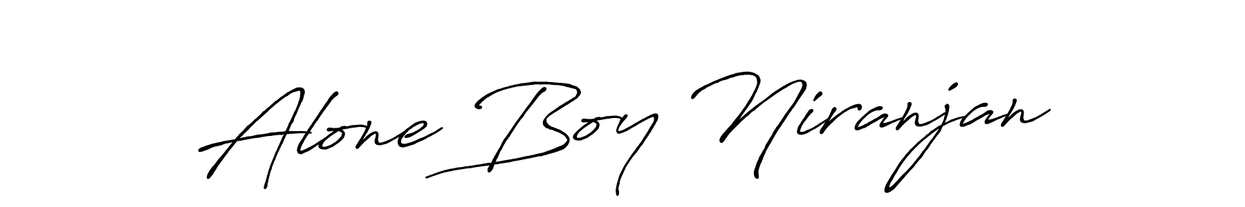 The best way (Antro_Vectra_Bolder) to make a short signature is to pick only two or three words in your name. The name Alone Boy Niranjan include a total of six letters. For converting this name. Alone Boy Niranjan signature style 7 images and pictures png