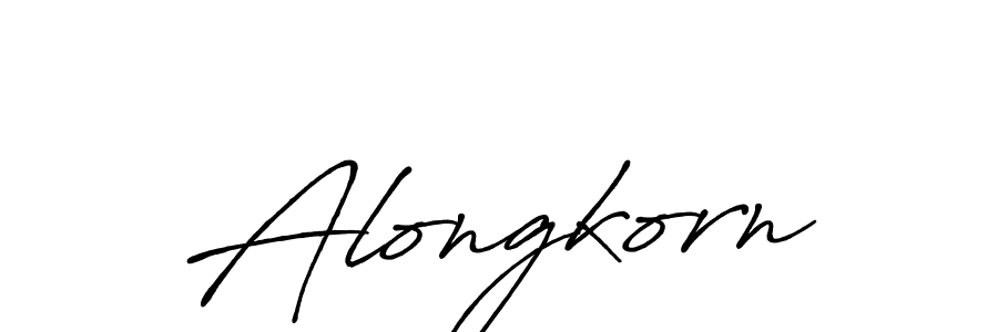 The best way (Antro_Vectra_Bolder) to make a short signature is to pick only two or three words in your name. The name Alongkorn include a total of six letters. For converting this name. Alongkorn signature style 7 images and pictures png