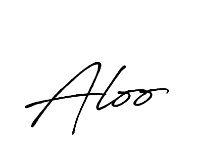 Make a short Aloo signature style. Manage your documents anywhere anytime using Antro_Vectra_Bolder. Create and add eSignatures, submit forms, share and send files easily. Aloo signature style 7 images and pictures png