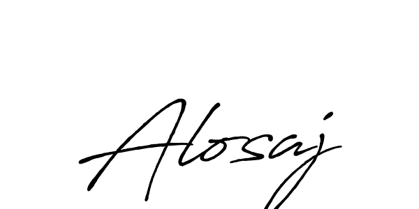 if you are searching for the best signature style for your name Alosaj. so please give up your signature search. here we have designed multiple signature styles  using Antro_Vectra_Bolder. Alosaj signature style 7 images and pictures png