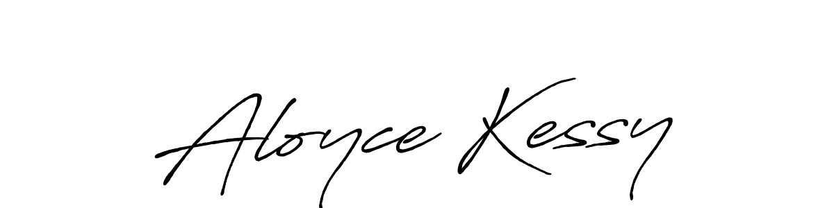 Create a beautiful signature design for name Aloyce Kessy. With this signature (Antro_Vectra_Bolder) fonts, you can make a handwritten signature for free. Aloyce Kessy signature style 7 images and pictures png