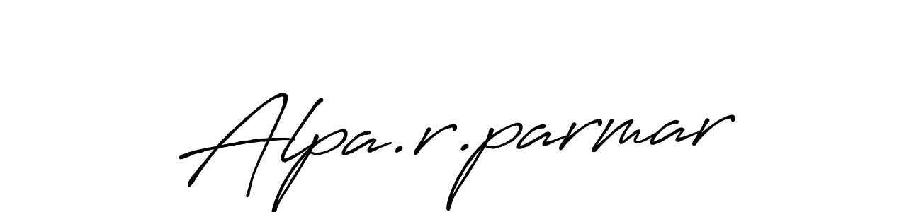 Once you've used our free online signature maker to create your best signature Antro_Vectra_Bolder style, it's time to enjoy all of the benefits that Alpa.r.parmar name signing documents. Alpa.r.parmar signature style 7 images and pictures png