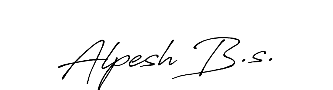 You can use this online signature creator to create a handwritten signature for the name Alpesh B.s.. This is the best online autograph maker. Alpesh B.s. signature style 7 images and pictures png