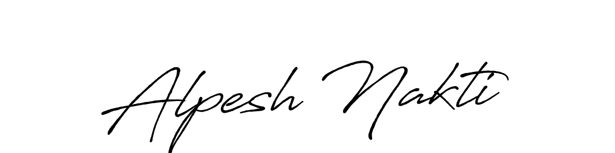The best way (Antro_Vectra_Bolder) to make a short signature is to pick only two or three words in your name. The name Alpesh Nakti include a total of six letters. For converting this name. Alpesh Nakti signature style 7 images and pictures png