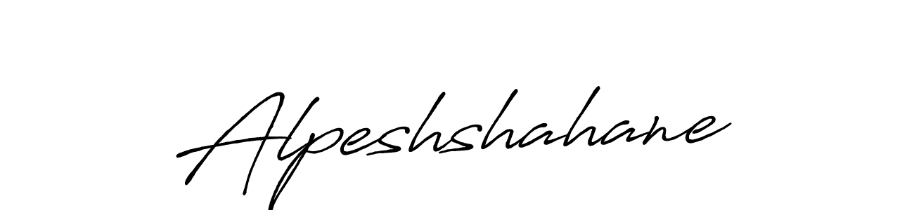 How to make Alpeshshahane signature? Antro_Vectra_Bolder is a professional autograph style. Create handwritten signature for Alpeshshahane name. Alpeshshahane signature style 7 images and pictures png