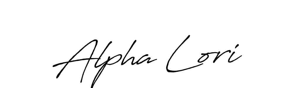Once you've used our free online signature maker to create your best signature Antro_Vectra_Bolder style, it's time to enjoy all of the benefits that Alpha Lori name signing documents. Alpha Lori signature style 7 images and pictures png