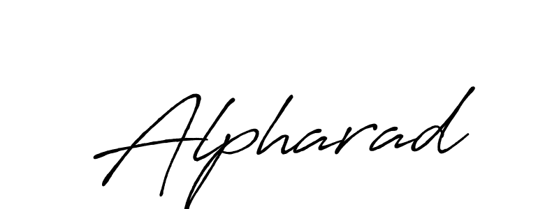 Once you've used our free online signature maker to create your best signature Antro_Vectra_Bolder style, it's time to enjoy all of the benefits that Alpharad name signing documents. Alpharad signature style 7 images and pictures png