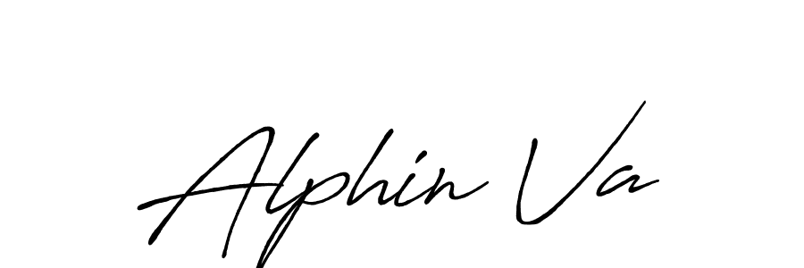 You should practise on your own different ways (Antro_Vectra_Bolder) to write your name (Alphin Va) in signature. don't let someone else do it for you. Alphin Va signature style 7 images and pictures png