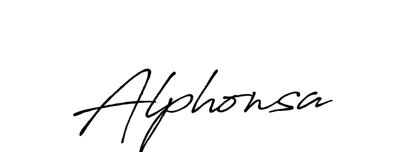 How to make Alphonsa signature? Antro_Vectra_Bolder is a professional autograph style. Create handwritten signature for Alphonsa name. Alphonsa signature style 7 images and pictures png