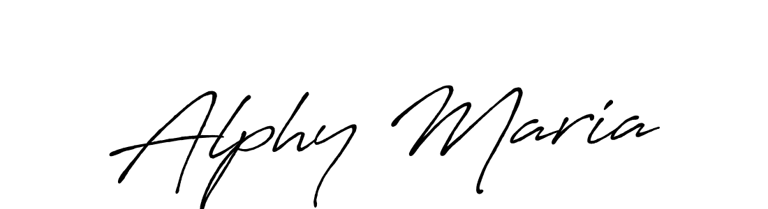 You should practise on your own different ways (Antro_Vectra_Bolder) to write your name (Alphy Maria) in signature. don't let someone else do it for you. Alphy Maria signature style 7 images and pictures png
